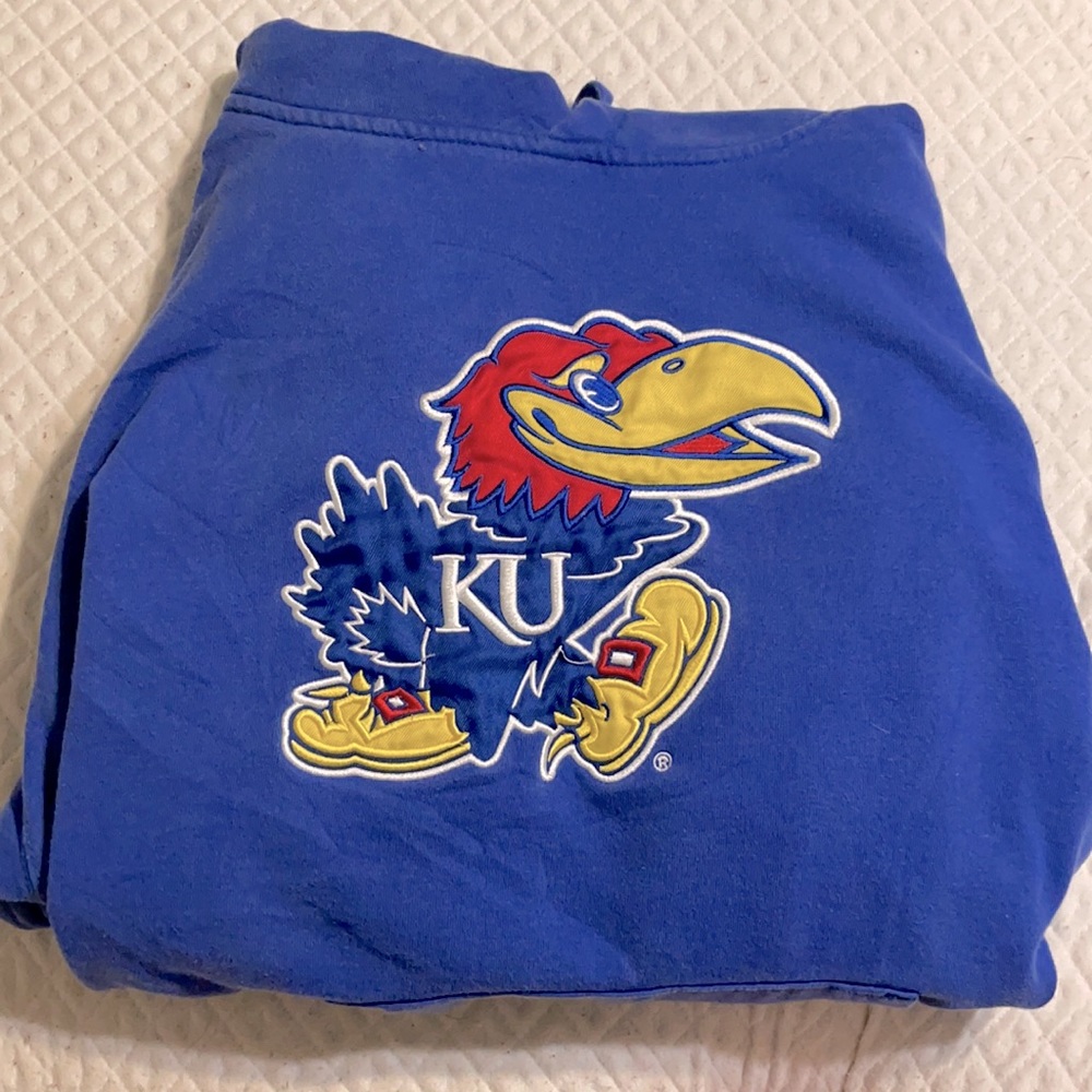 Vintage embroidered Kansas sweatshirt